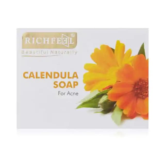 Richfeel Calendula Soap (1 Packet Of 75 gm Soap)