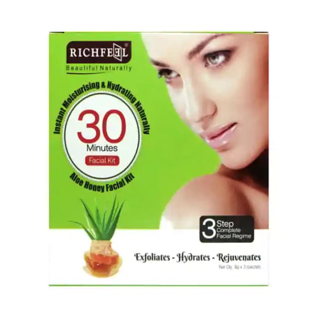 Richfeel Facial Kit Aloe Honey (1 Box Of 1 Kit)