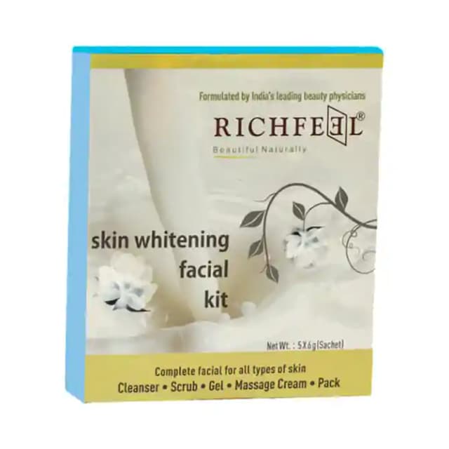 Richfeel Facial Kit Skin Whitening (1 Box Of 1 Kit)