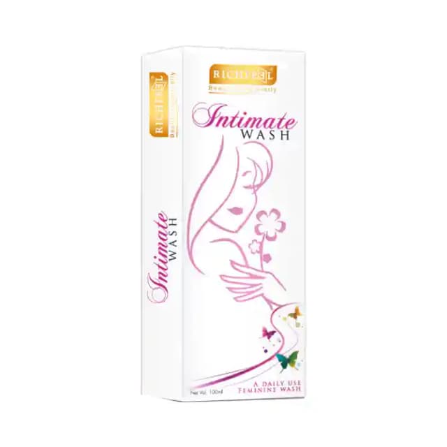 Richfeel Intimate Wash (1 Bottle of 100 ml Vaginal Wash)