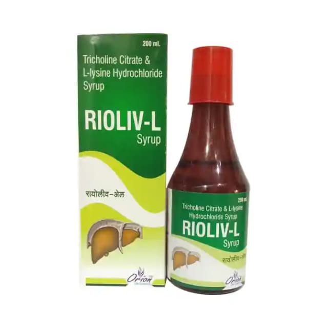 Rioliv L Syrup (1 Bottle of 200 ml Syrup)