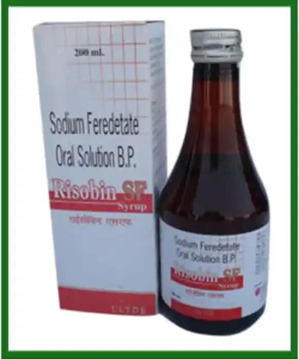 Risobin SF Syrup (1 Bottle of 200 ml Syrup)
