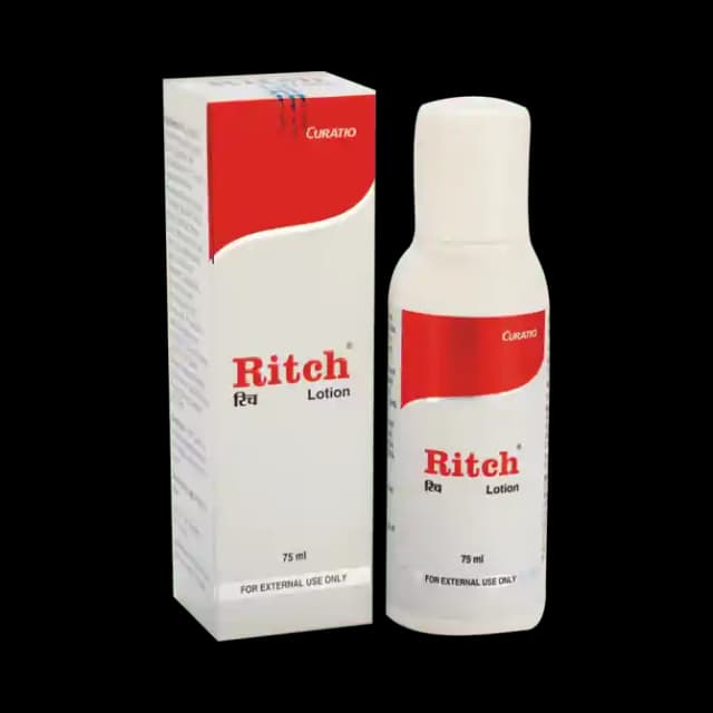 Ritch Lotion (1 Bottle of 75 ml Lotion)