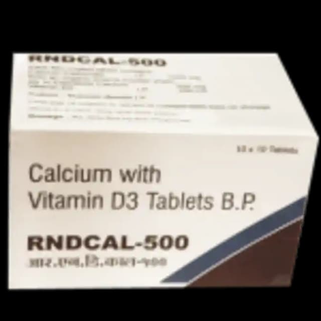Rndcal 500 (1 Strip Of 10 tablets)