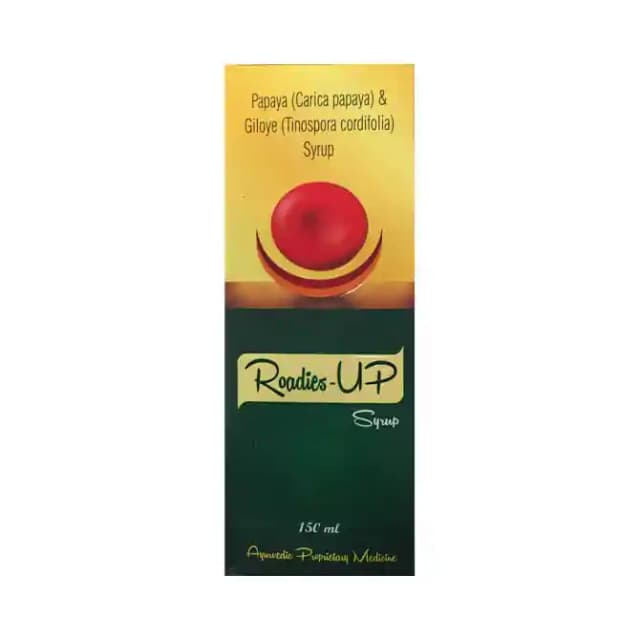 Roadies UP Syrup (1 Bottle of 150 ml Syrup)