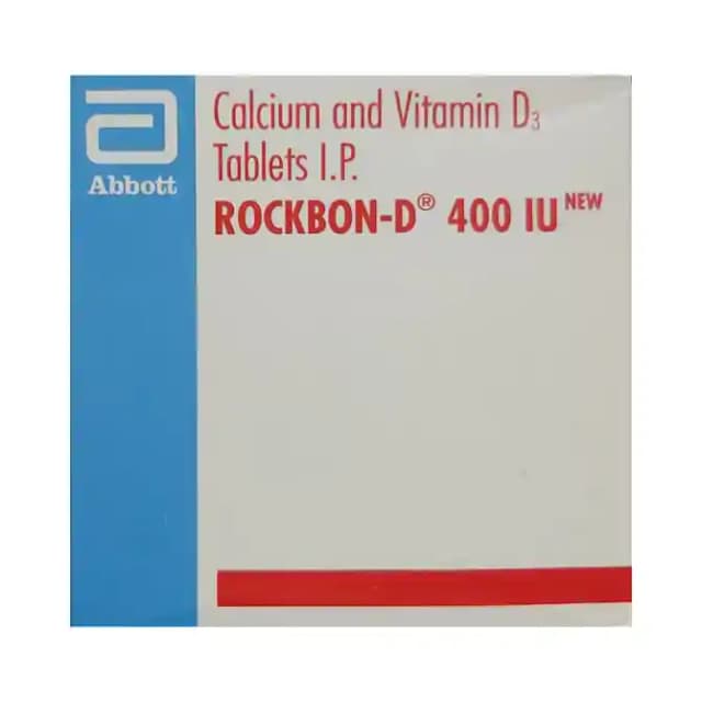 Rockbon D 400IU New (15 tablets in 1 strip)