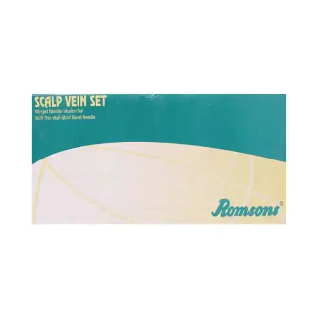 Romsons Scalp Vein Infusion Set 23G (1 Packet Of 1 Unit)