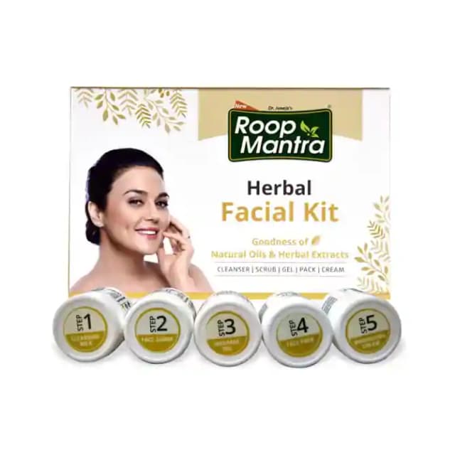 Roop Mantra Facial Kit Herbal (1 Box Of 75 gm Kit)