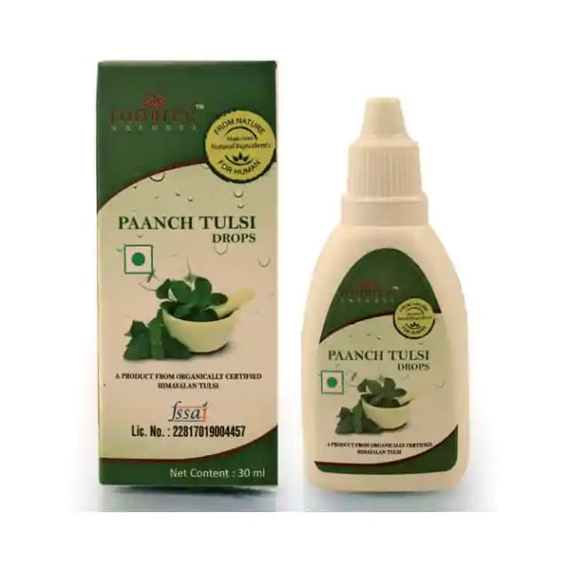 Roottree Natures Paanch Tulsi Drops (1 Bottle of 30 ml Drop)