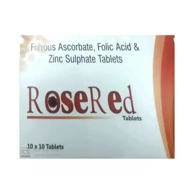 RoseRed (1 Box Of 10 tablets)