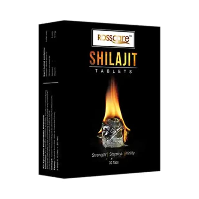 Rosscare Shilajit (1 Bottle of 60 tablets)