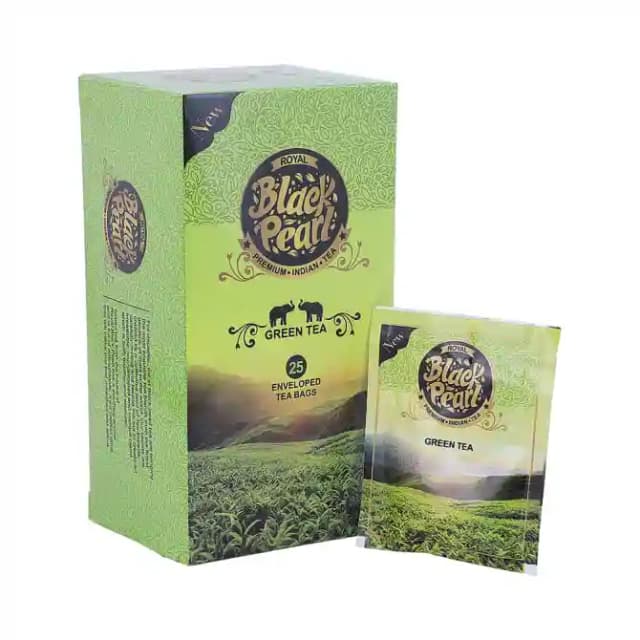 Royal Black Pearl Green Tea (1 Box Of 25 tea bags)