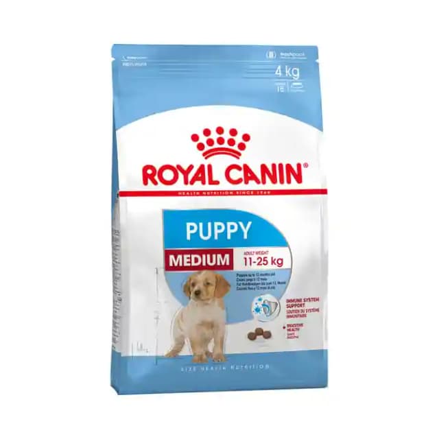 Royal Canin Medium Dog Pet Food Puppy (1 Packet Of 4 kg Pet Food)