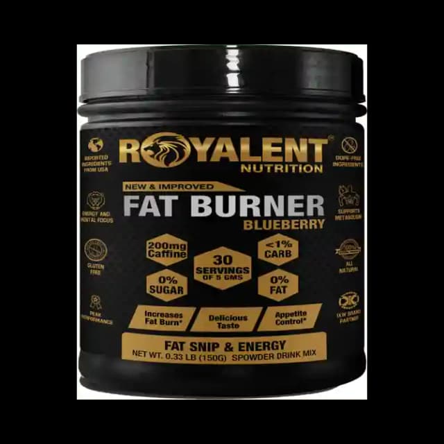 Royalent Fat Burner Blueberry (1 Jar Of 150 gm Powder)