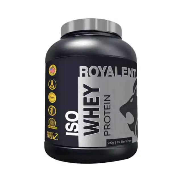 Royalent Iso Whey Protein Vanilla (1 Jar Of 2 kg Powder)
