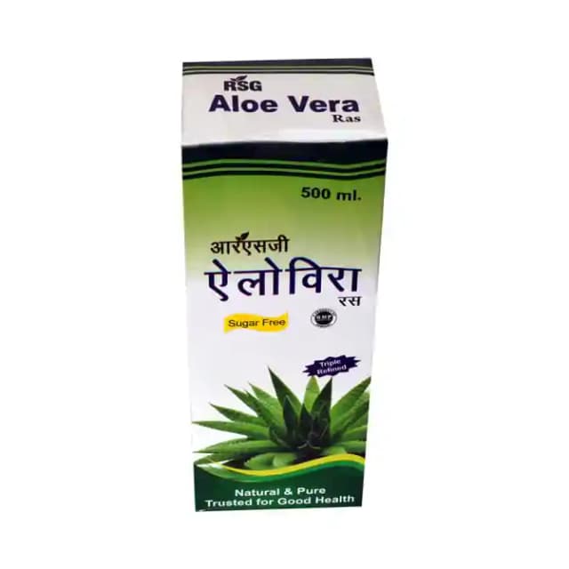RSG Aloe Vera Ras Sugar Free (1 Bottle of 500 ml Liquid)