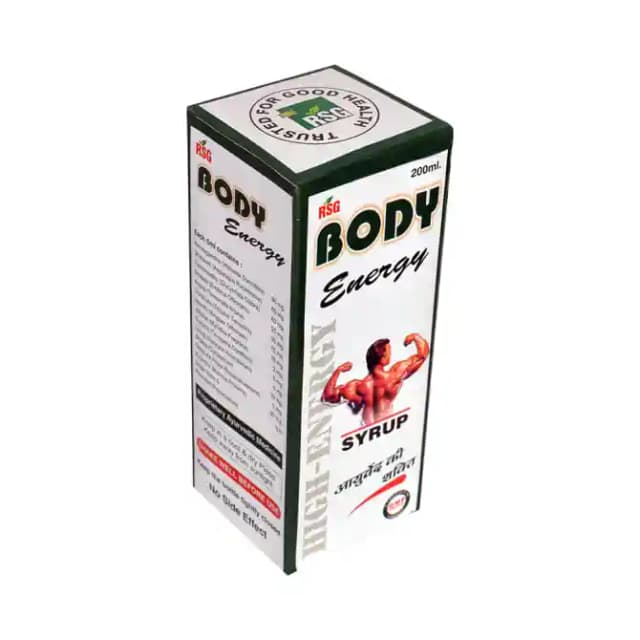 RSG Body Energy Syrup (1 Bottle of 200 ml Syrup)