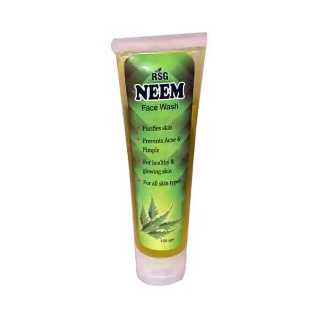 RSG Neem Face Wash (1 Tube Of 100 gm Face Wash)