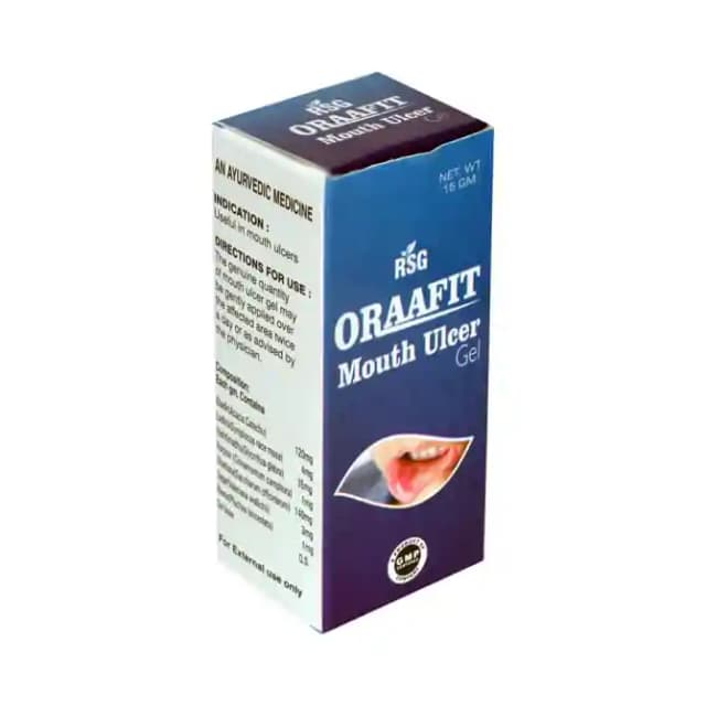 RSG Orrafit Mouth Ulcer Gel (1 Bottle of 15 gm Gel)
