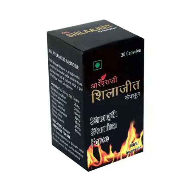 RSG Shilaajeet (1 Bottle of 30 capsules)