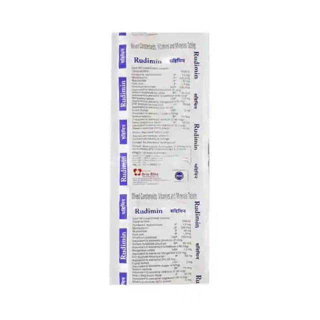 Rudimin (10 tablets in 1 strip)