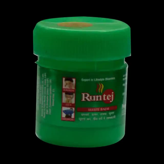 Runtej Balm White (1 Jar Of 20 ml Balm)
