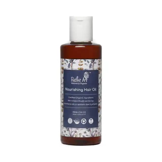 Rustic Art Hair Oil Nourishing (1 Bottle of 200 ml Oil)