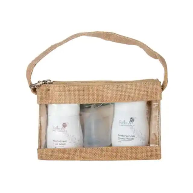 Rustic Art Menstrual Cup Kit Small (1 Pouchof1 Kit)