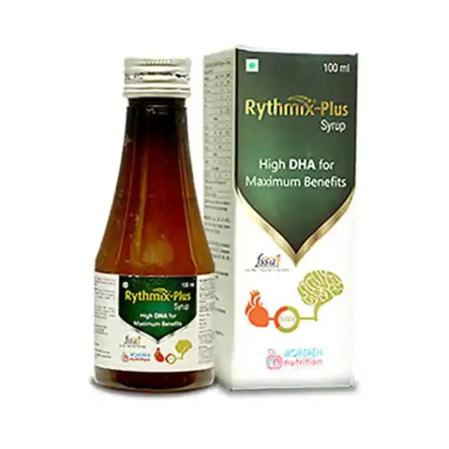 Rythmix Plus Syrup (1 Bottle of 100 ml Syrup)