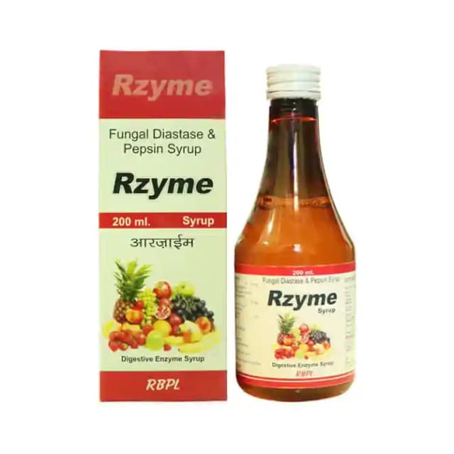 Rzyme Syrup (1 Bottle of 200 ml Syrup)