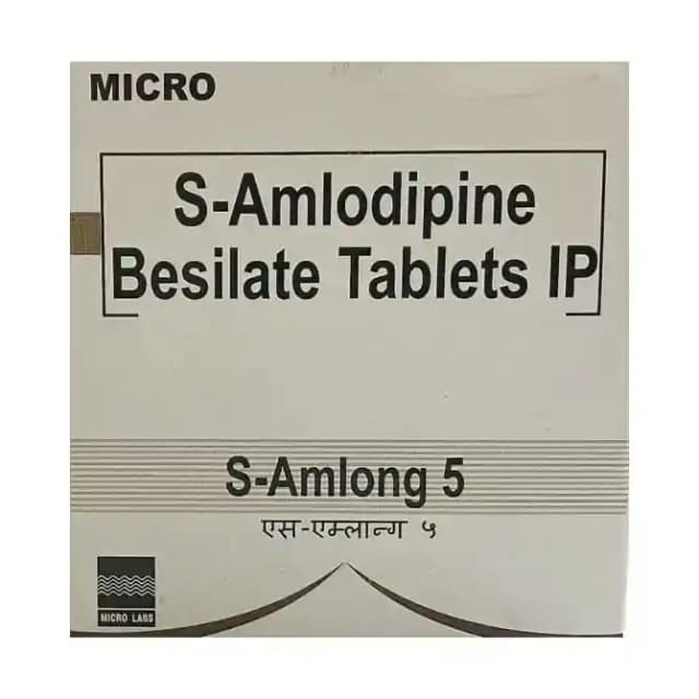 S Amlong 5 (10 tablets in 1 strip)