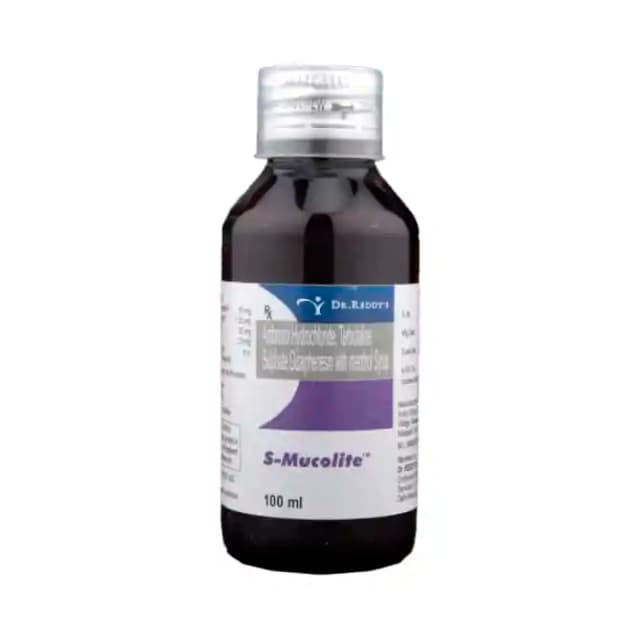 S Mucolite Syrup (100 ml in 1 bottle)