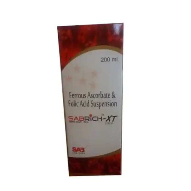Sabrich XT Syrup (1 Bottle of 200 ml Syrup)