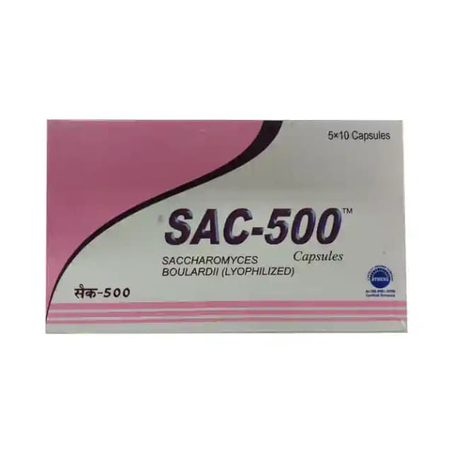 Sac 500 (1 Strip Of 10 capsules)