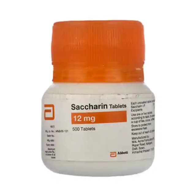 Saccharin (1 Packet Of 500 tablets)