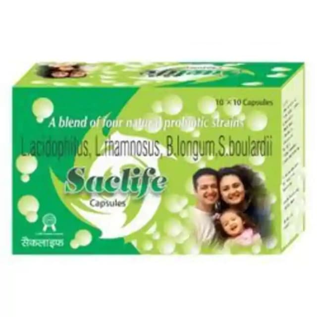 Saclife (1 Strip Of 10 capsules)