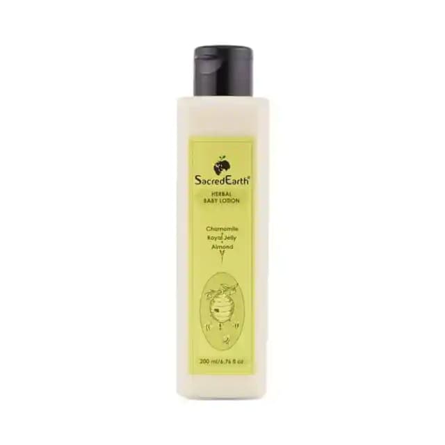 SacredEarth Herbal Baby Lotion (1 Bottle of 200 ml Lotion)