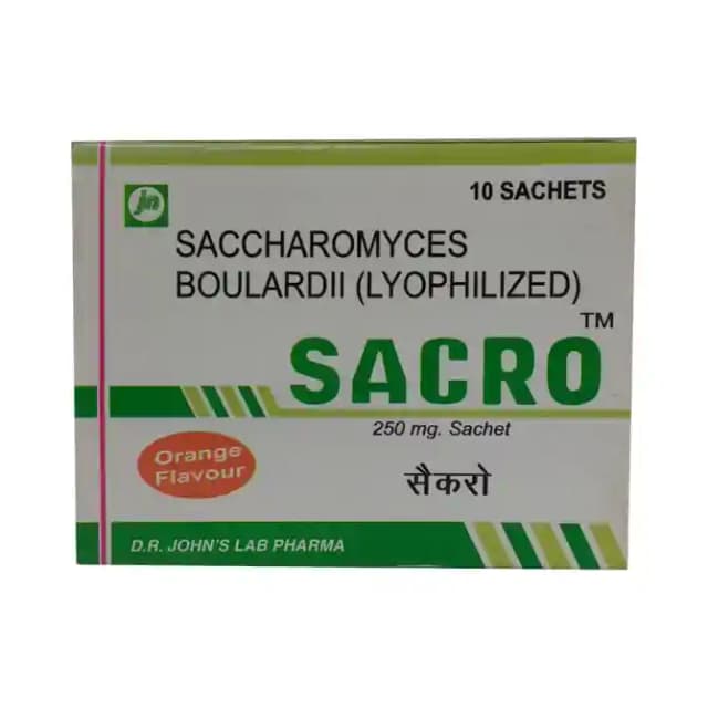 Sacro 250mg Sachet (1 Packet Of 10 Sachets)