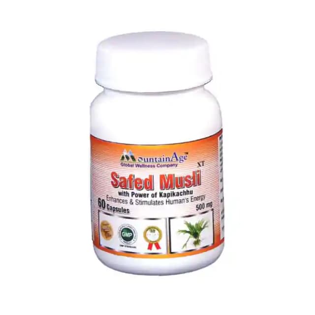 Safed Musli (1 Bottle of 60 capsules)