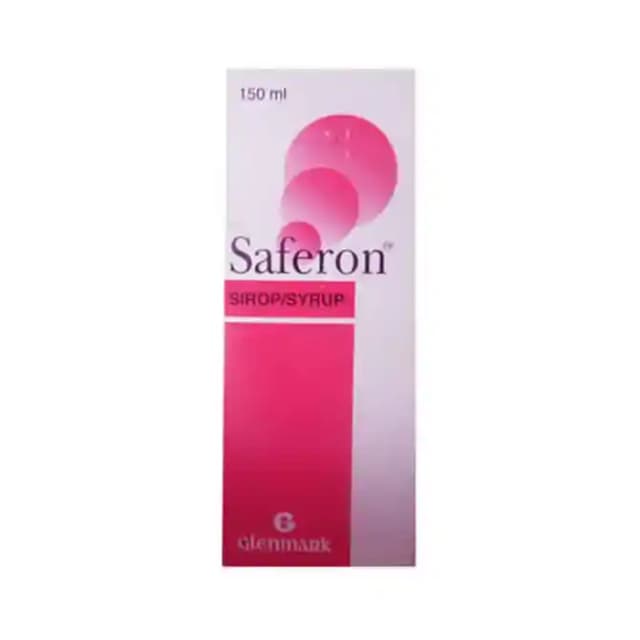 Saferon Syrup (1 Bottle of 150 ml Syrup)