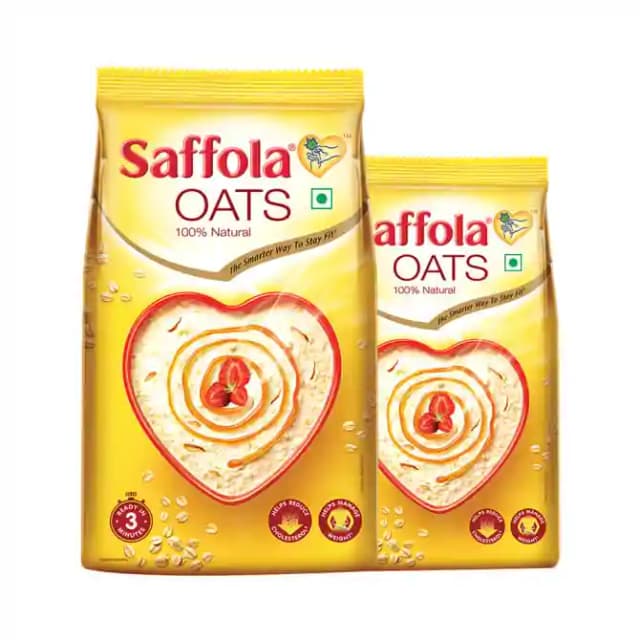 Saffola Oats 1kg with 400gm Free (1 Packet Of 2 Packs)