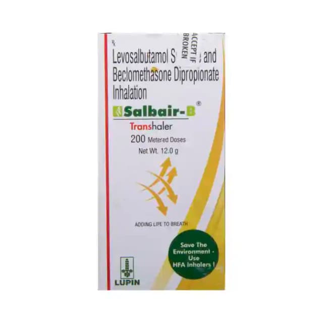 Salbair B Transhaler (200 MDI in 1 packet)