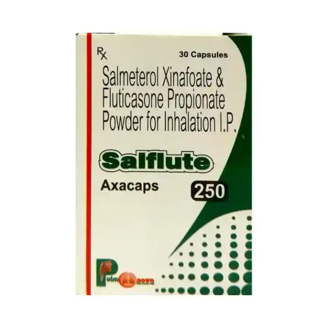 Salflute 250 Axacap (30 capsules in 1 bottle)