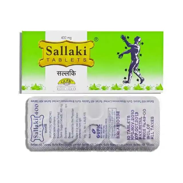 Sallaki 400mg (1 Strip Of 10 tablets)