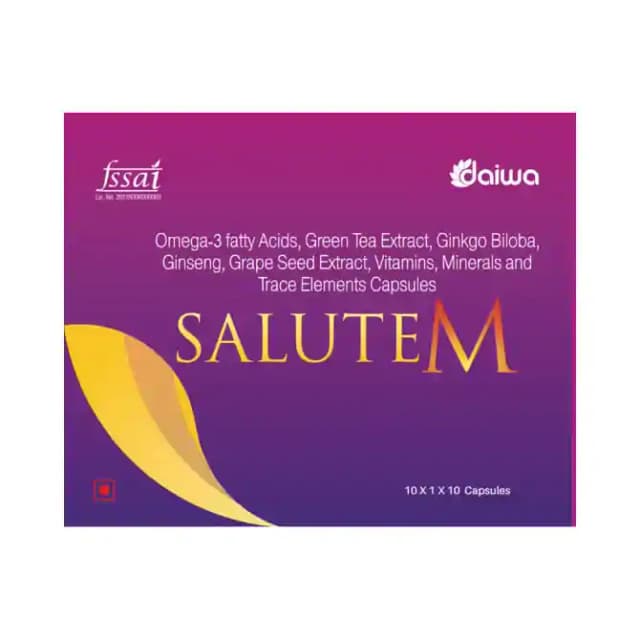 Salutem Soft Gelatin (1 Strip Of 10 soft gelatin capsules)