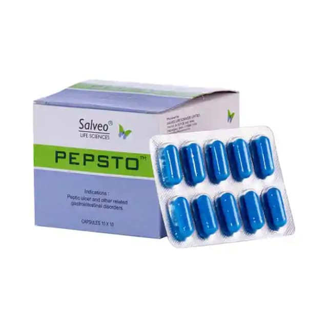 Salveo Pepsto (1 Strip Of 10 capsules)