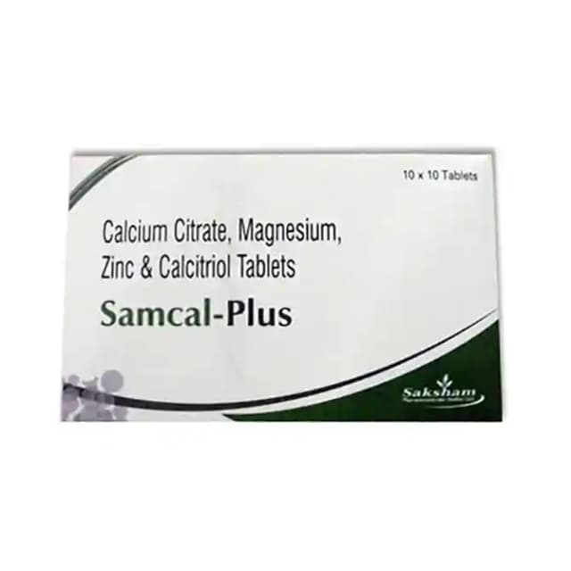 Samcal Plus (1 Strip Of 10 tablets)