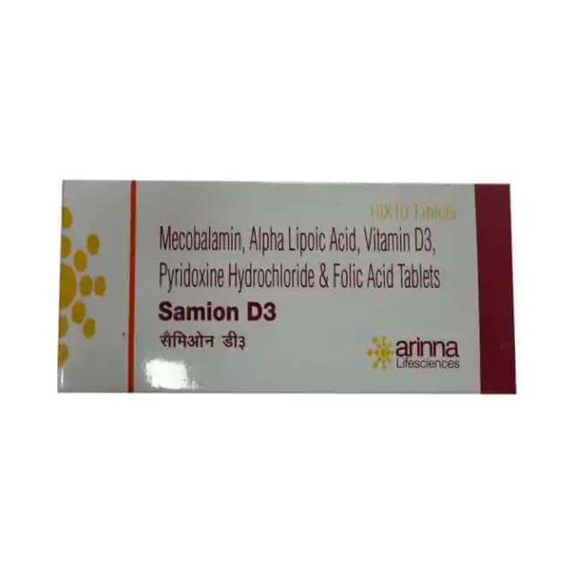 Samion D3 (1 Strip Of 10 tablets)
