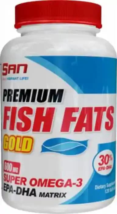 SAN Premium Fish Fats Gold (1 Packet Of 120 capsules)