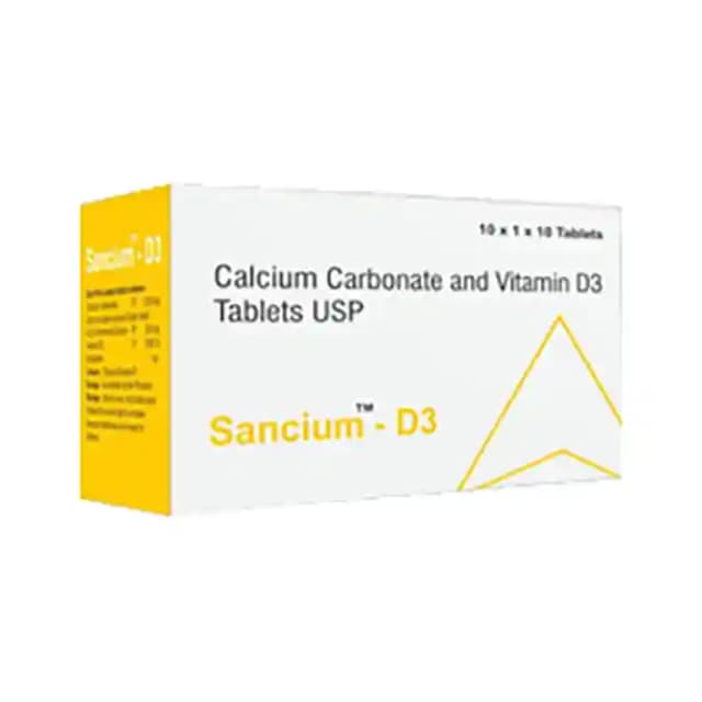 Sancium D3 (1 Strip Of 10 tablets)